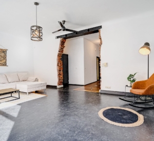 Leere Immobilie - Wohnzimmer - nachher
Habitation vide - salon - après