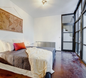 Leere Immobilie - Schlafzimmer - nachher Habitation vide - chambre - coucher - après